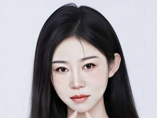 girl fingering shaved pussy WanwanYao